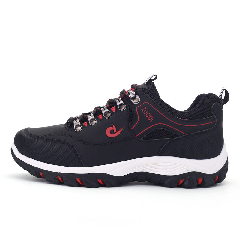 Men's Overfoot Outdoor Hiking Shoes with Mesh Upper