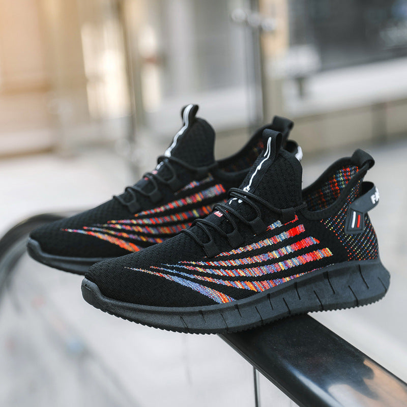 creative new flying weave fashion shoes