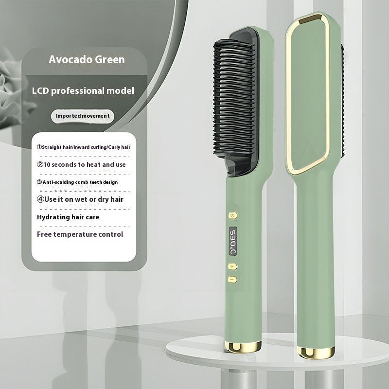 Negative Ion Hair Straightening Comb - Gentle on Hair