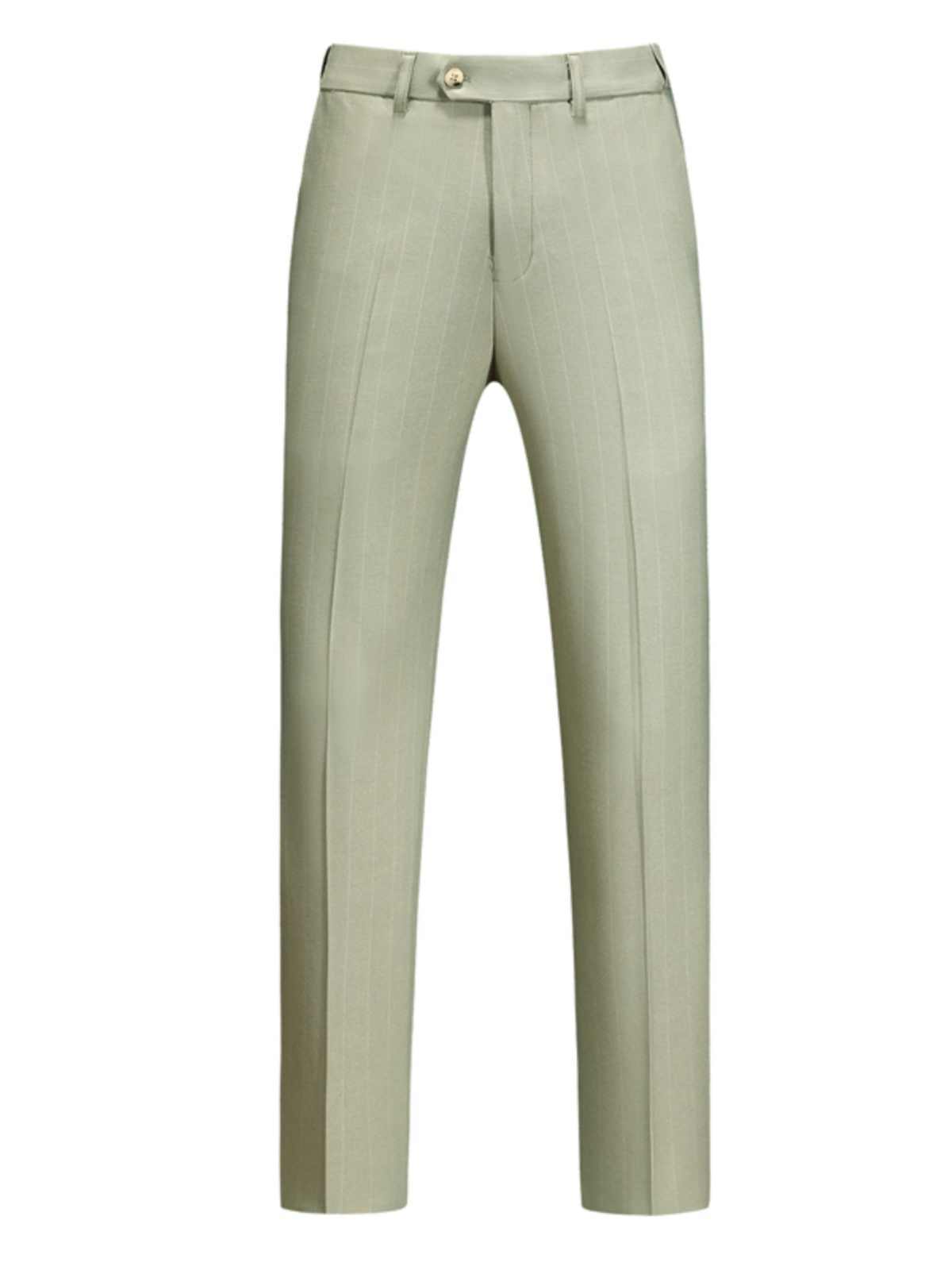 Costume trois pièces de cérémonie pour homme, vert clair, en polyester et viscose