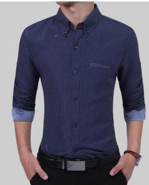 Polka Dot Casual Shirt