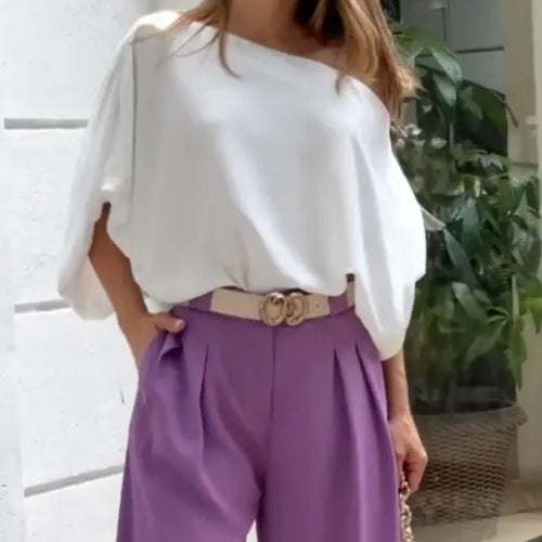 Fashion Casual Short Sleeved Set