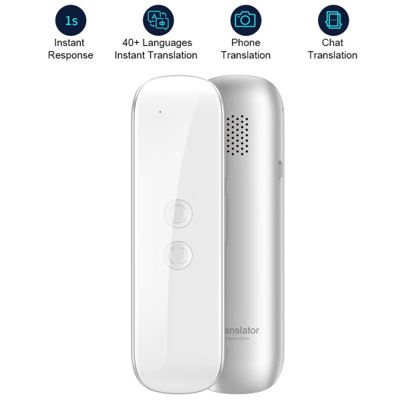 Intelligent AI Translator with Rechargeable Battery and 6-Hour Use