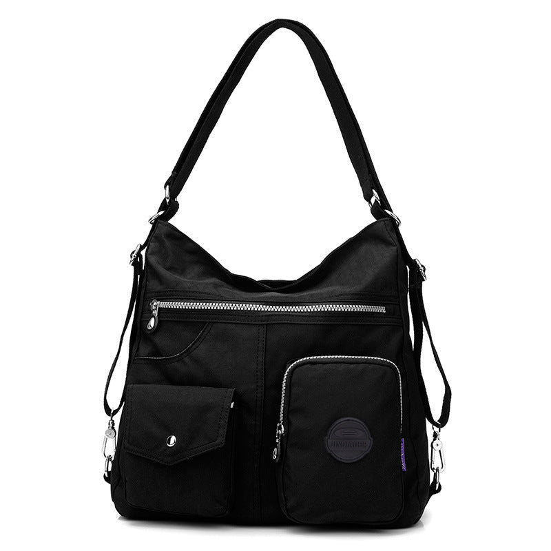 Sac fourre-tout de luxe en nylon imperméable pour femme, grand sac à bandoulière