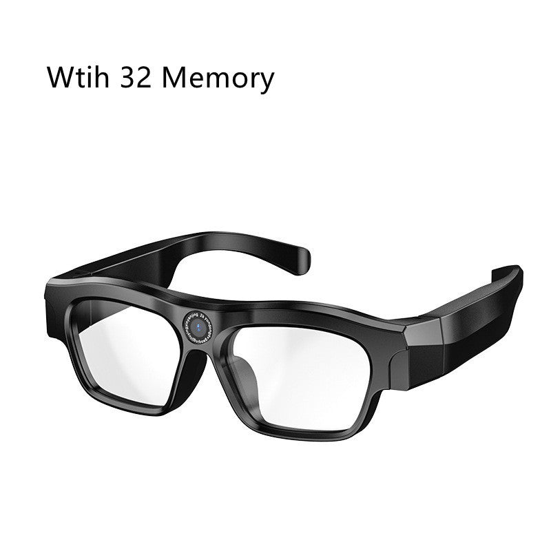 Black Smart Touch Glasses with Calling and Music Features