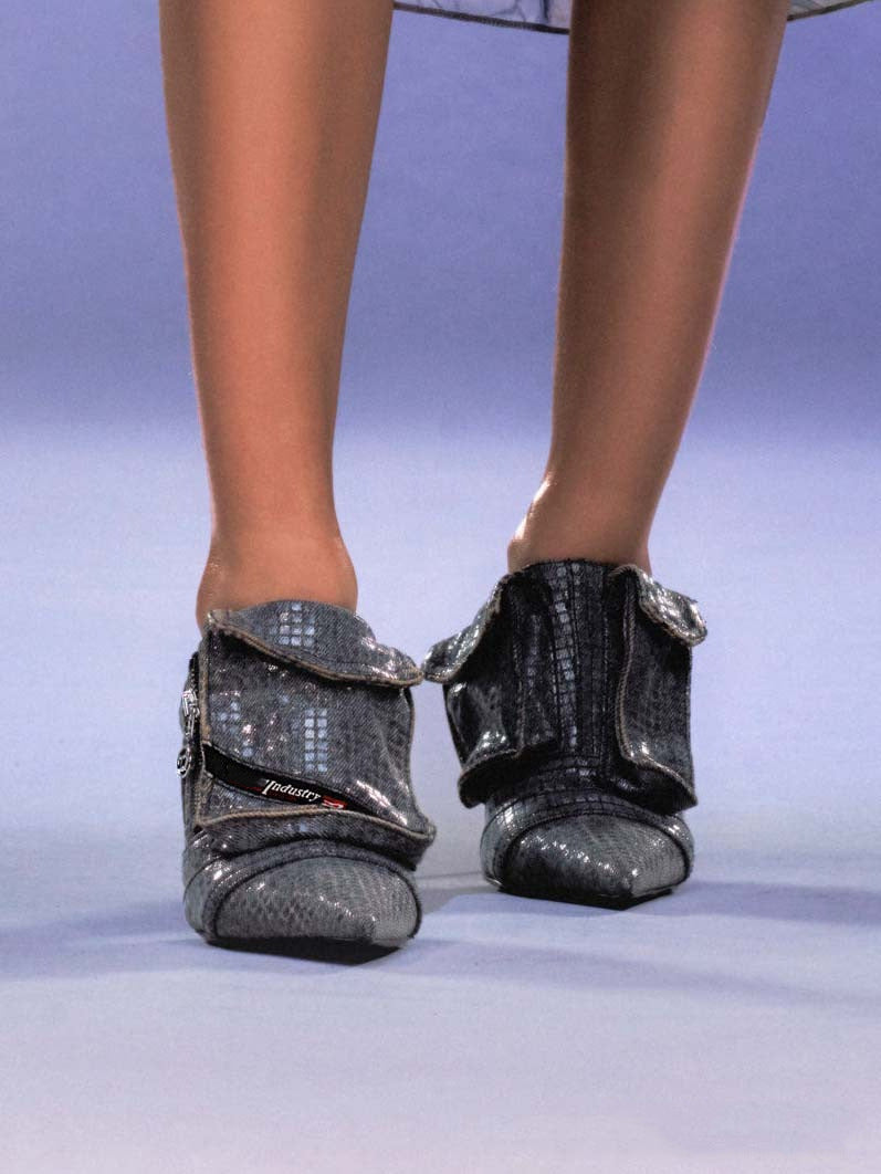 High Heel Pointed-Toe Slippers for Women