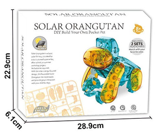 DIY Solar Robot Stem Technology Assembled, Invented Scientific Experiments, Smart Toys