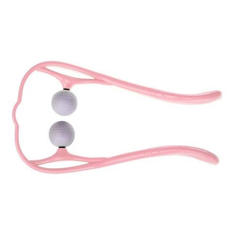 Plastic Neck and Shoulder Pressure Point Massage Roller for Trigger Point Relief