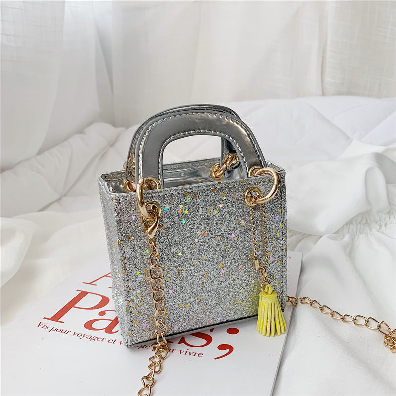 Children's sequined shoulder bag