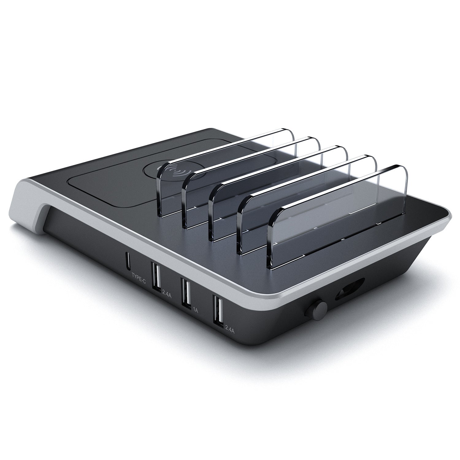 Base de support de chargement pour téléphone portable et tablette 19,8x12,2x3,5cm ABS