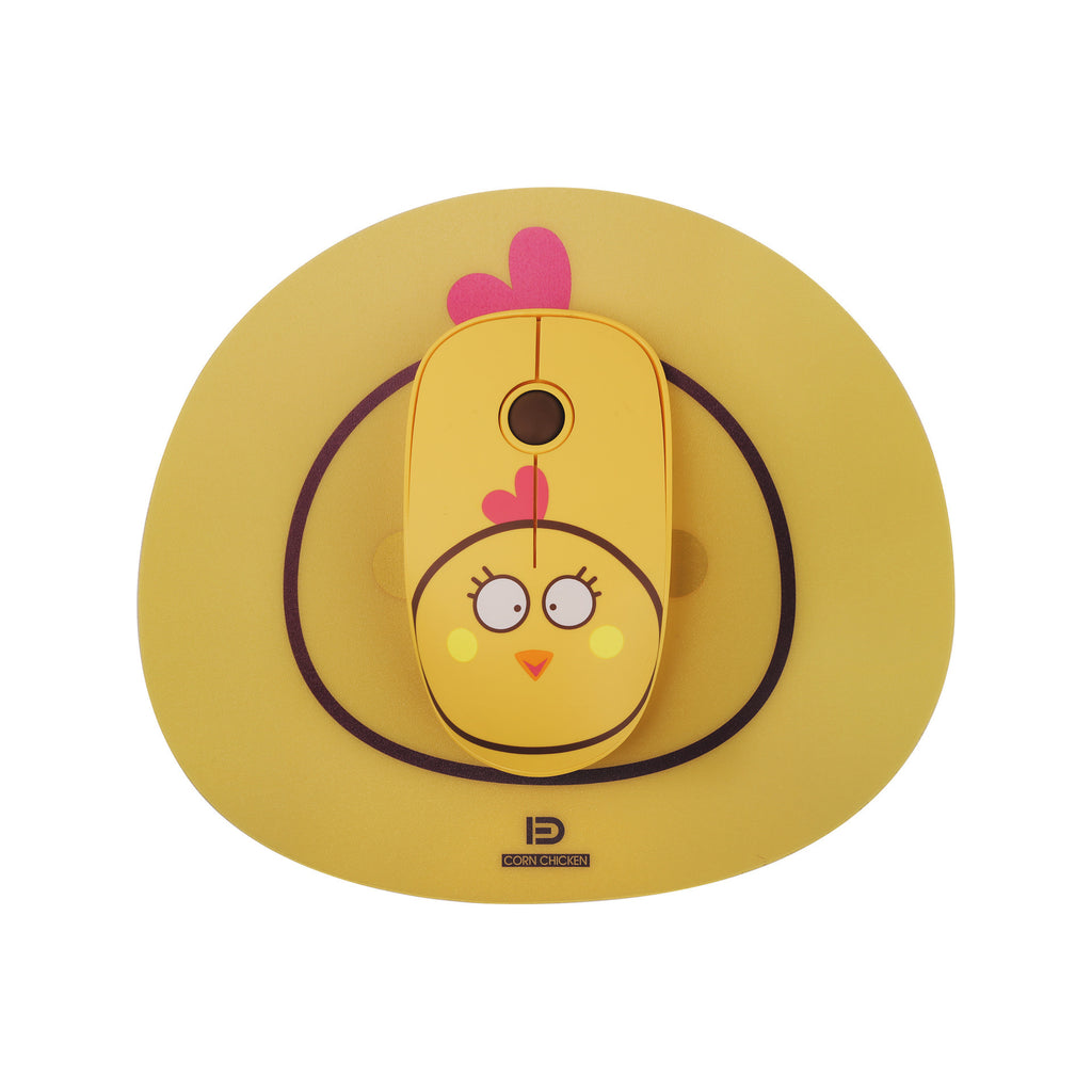 Wireless Cartoon Mouse 1500DPI Silent Optical USB Receiver