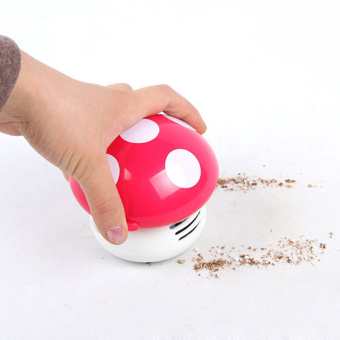 Mini aspirateur de bureau portable champignon pour clavier