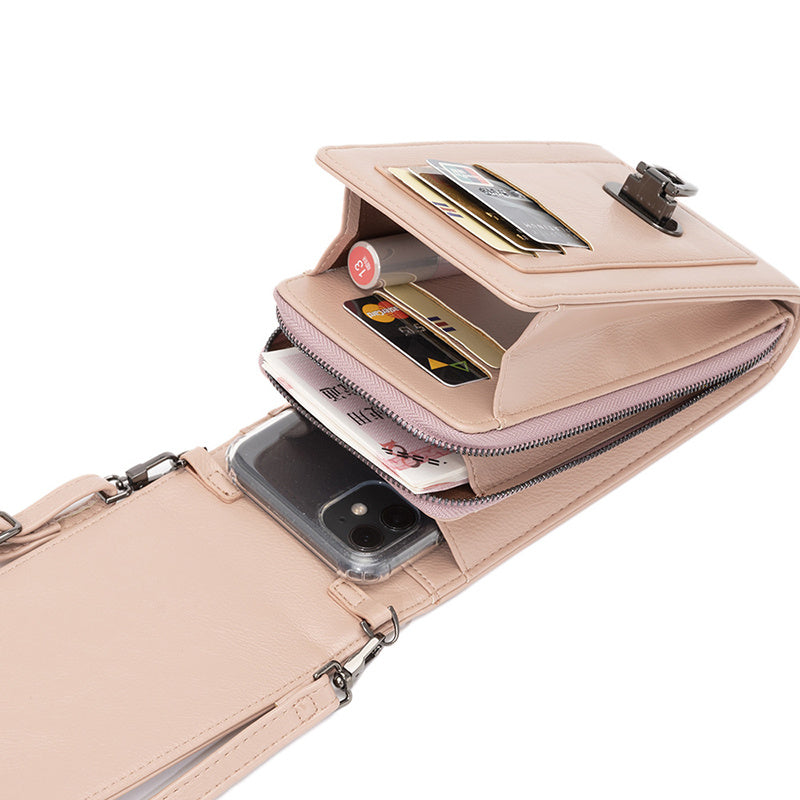 Rivet Design Shoulder Bags Mobile Phone Crossbody Bags