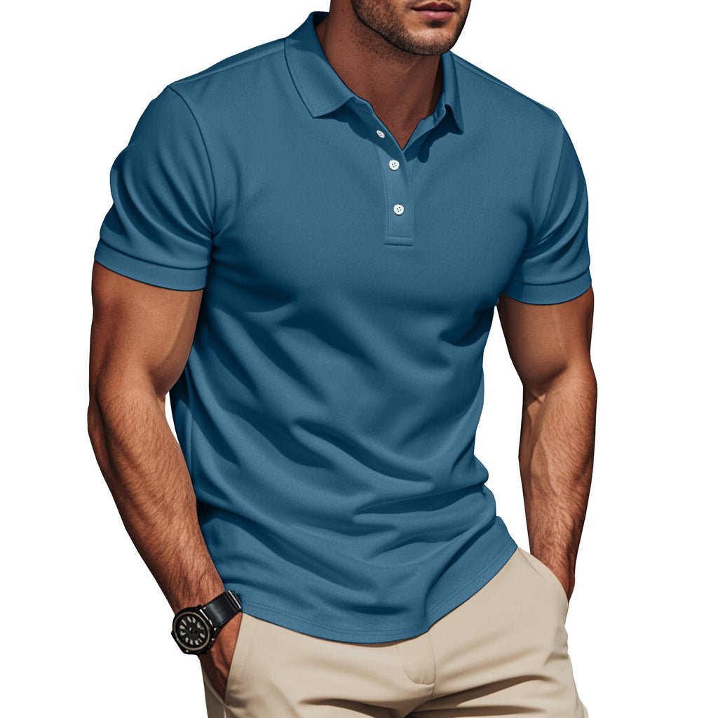 British Style Casual Summer Men’s T-Shirt in Multiple Colors