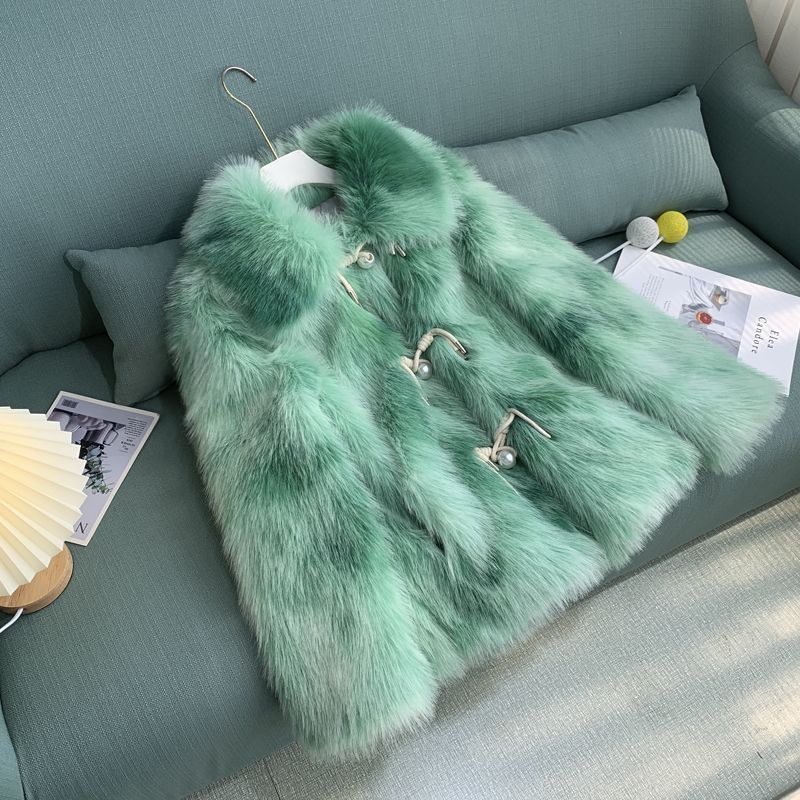 Women's Classic Urban Style Knitted Jacket with Buttons