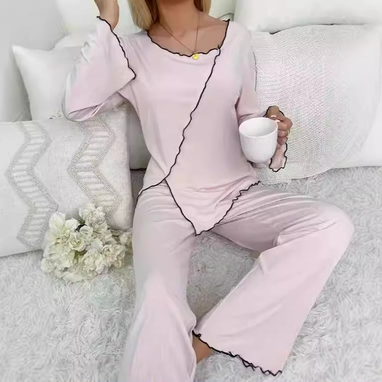 Top And Elastic Waistband Pants