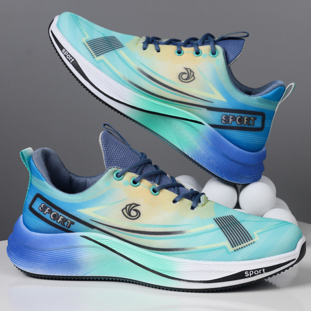 Chaussures décontractées légères et respirantes pour hommes avec pampille, coupe basse, talon mi-haut, doublure en maille, pointures 39-44