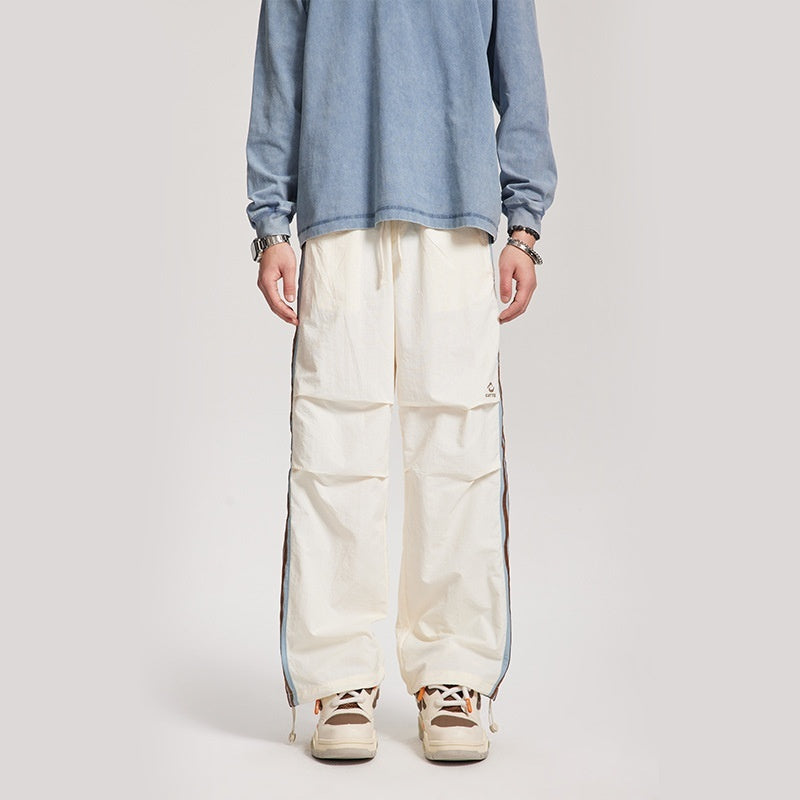 High Waist Slimming Wide-Leg Sports Pants