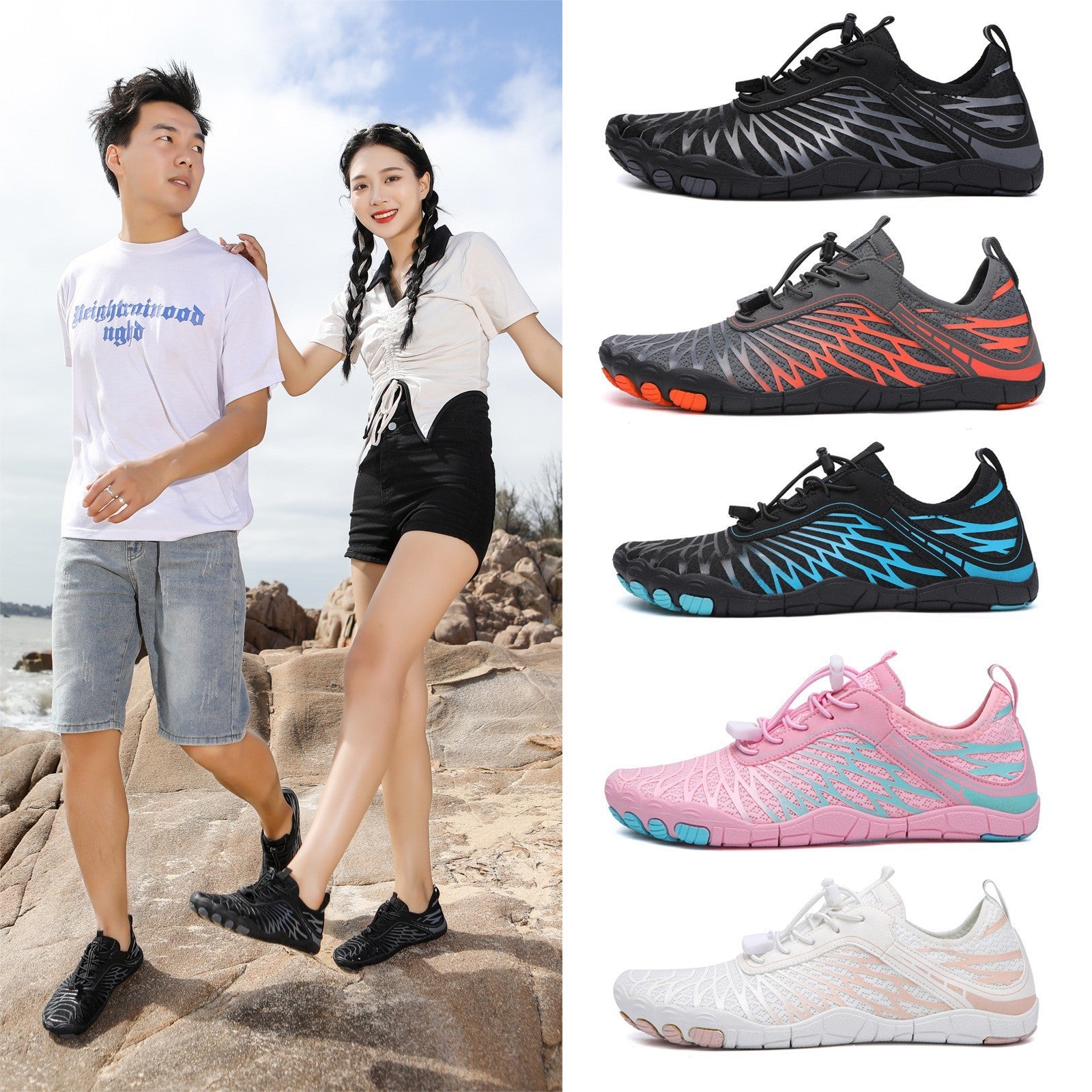 Outdoor Sports Upstream Beach Shoes for Men & Women