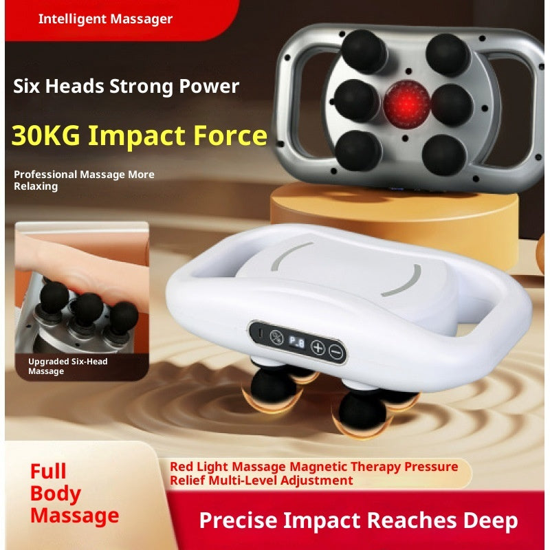 Muscle Relaxation Massage Gun with 16 Heads – Deep Tissue Electric Massager for Back, Shoulders, Legs, and Feet