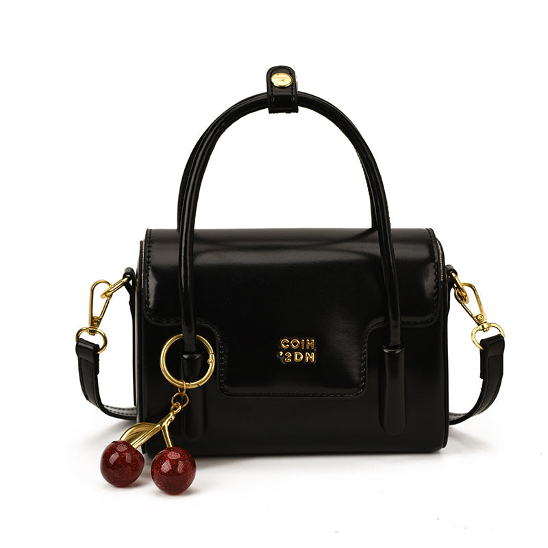 Women's Simple Commuter PU Shoulder Sling Handbag