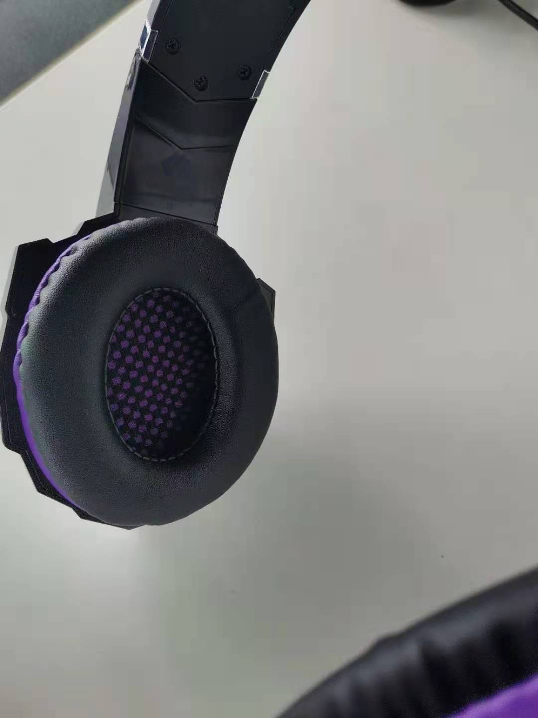 Casque de jeu USB filaire avec micro, câble tressé de 3 m, haut-parleurs de 50 mm