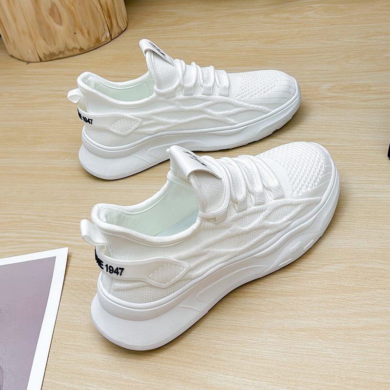 Breathable Women's Casual Sneakers Low Top Student Shoes