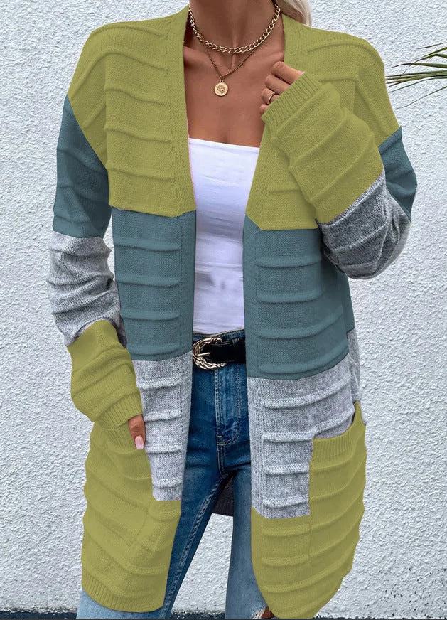 Women's Fashion Jacket with Big Pockets