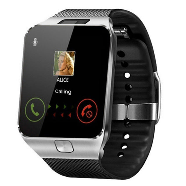 Smart Watch Bluetooth Call Smart Reminder Wrist Device 1.44" Touch Screen USB Charging