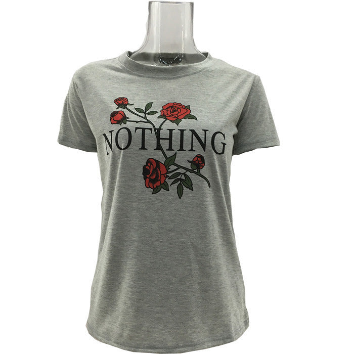 Women’s Summer Casual Cotton Loose Short Sleeve Blouse Top