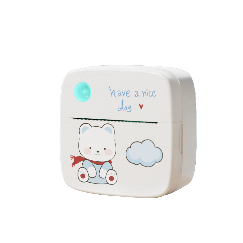 Imprimante portable HD pour étudiants, pour les questions erronées, mini machine d'apprentissage