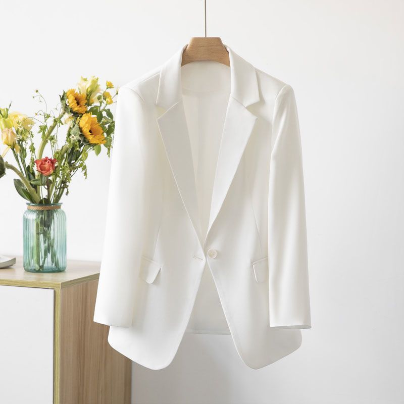 Beige Casual Suit Jacket for Men