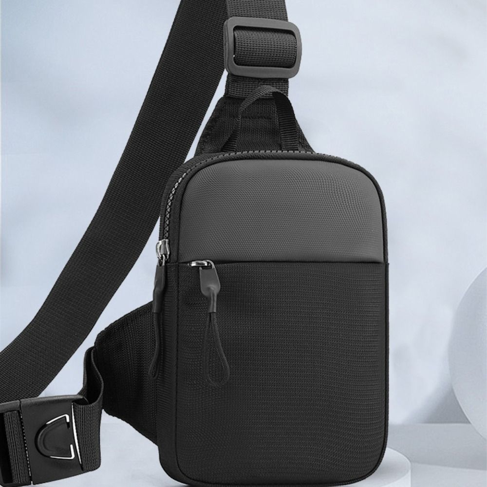 Men's Waterproof Oxford Cloth Mini Shoulder Messenger Bag