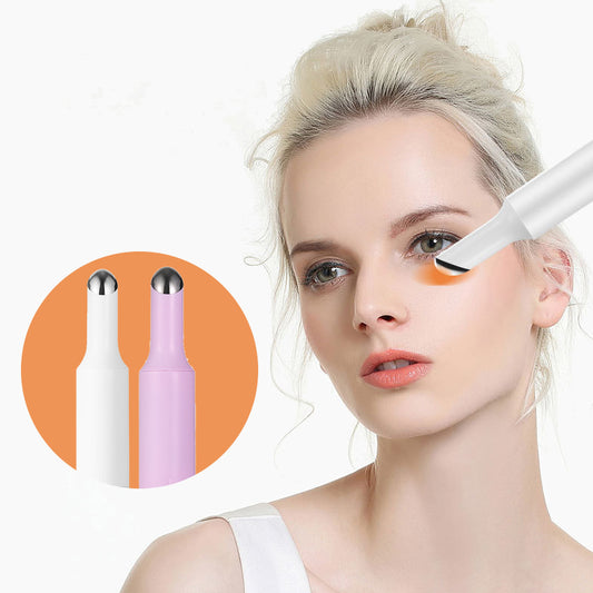 Appareil portable de massage oculaire par vibrations électriques, anti-rides et anti-âge, pour éliminer les cernes et prendre soin de votre visage et de vos yeux. Stylo de beauté