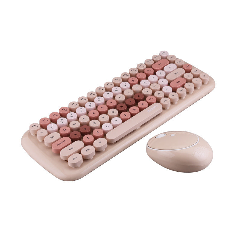 Office Mini Wireless 2.4G Keyboard and Mouse Set