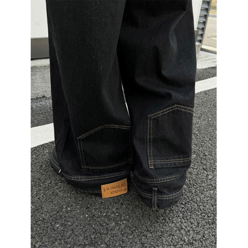 Déconstruction du design de niche Haut ample à col montant et coupe carrée