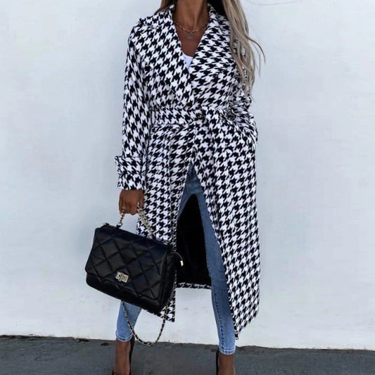 Thick Turn-Down Collar Autumn Jacket Coat for Women