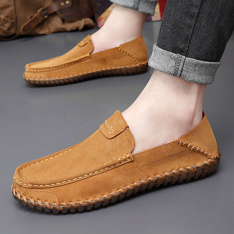 Chaussures Richelieu en cuir décontractées pour homme