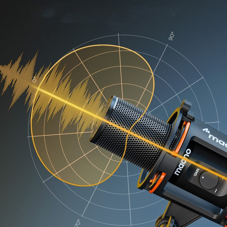 Wired Metal Recording Microphone for Mobile Phone & Computer