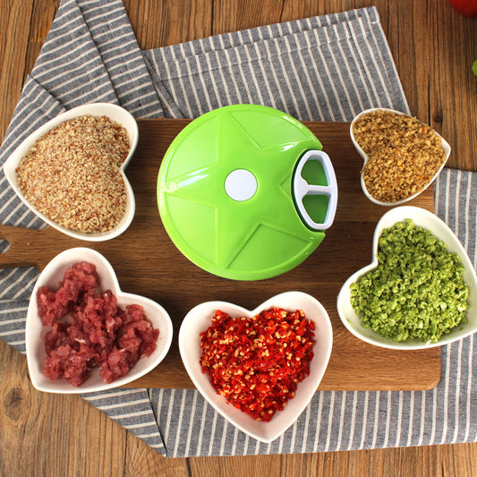 Multifunction Manual Vegetable Fruit Shredder Twist Meat Grinder Chopper Cutter