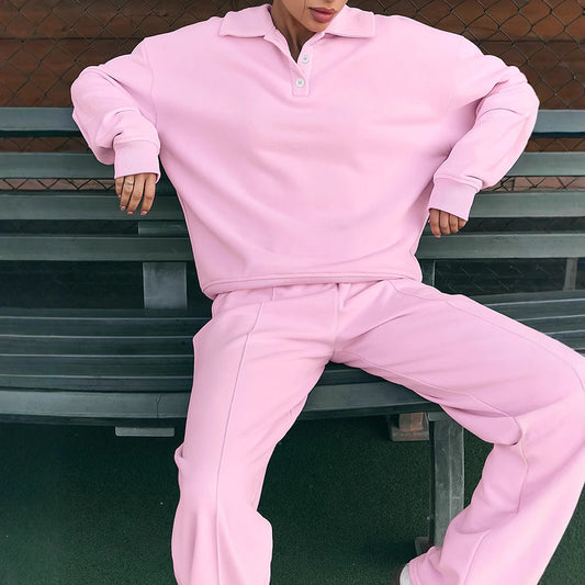 European And American Fall Winter Fashion Two-piece Set