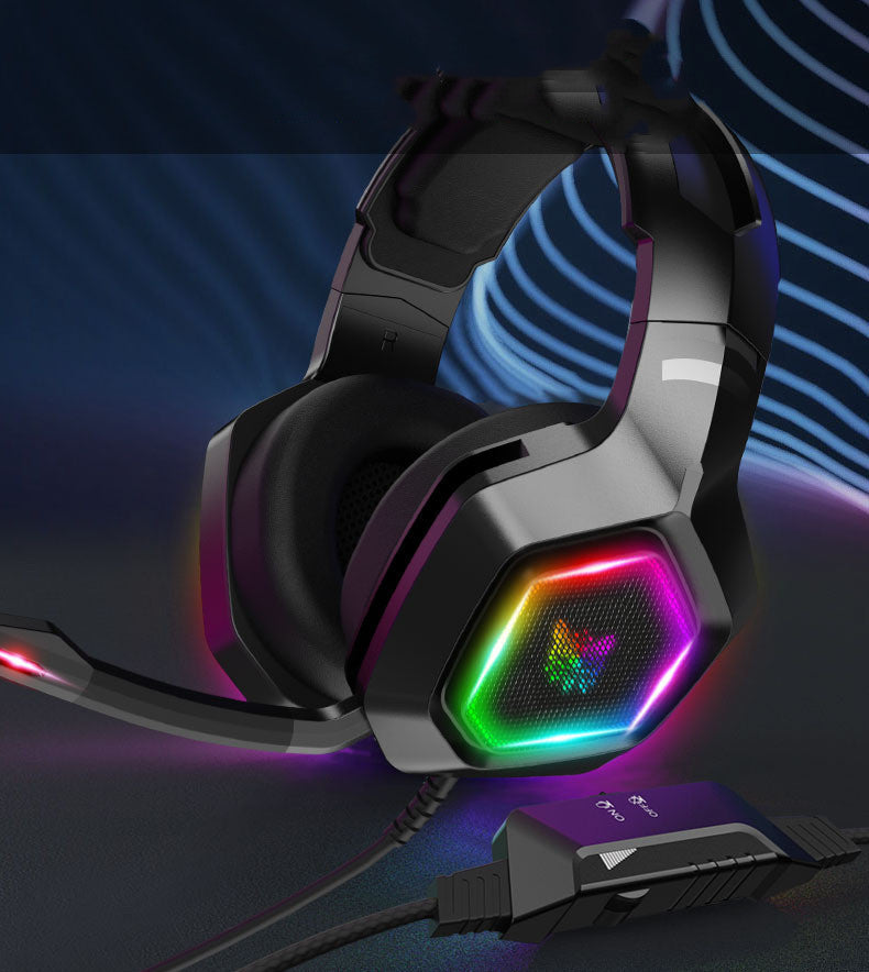 Wired Black Gaming Headset with Mic and 3.5mm Plug