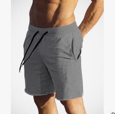 Shorts de sport en coton pour homme