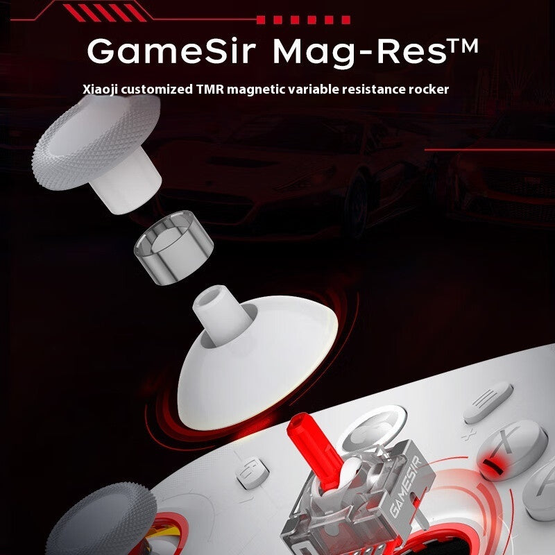 Wireless Game Controller Charging Base with Bluetooth Vibration