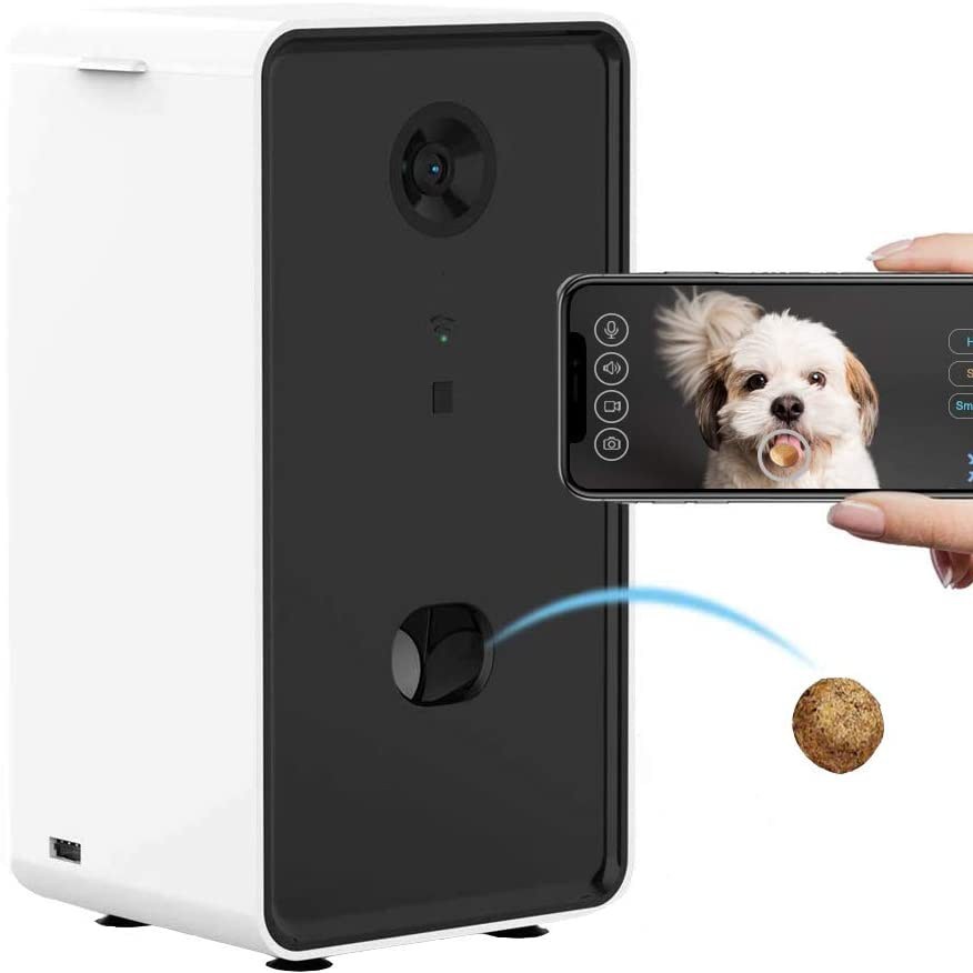 Smart Pet Feeder with Interactive Toy and Alexa Compatibility