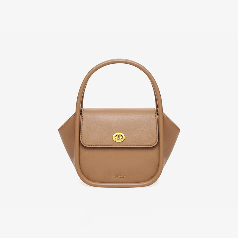 Women's Fashion Handmade leather Solid Color Messenger Bag