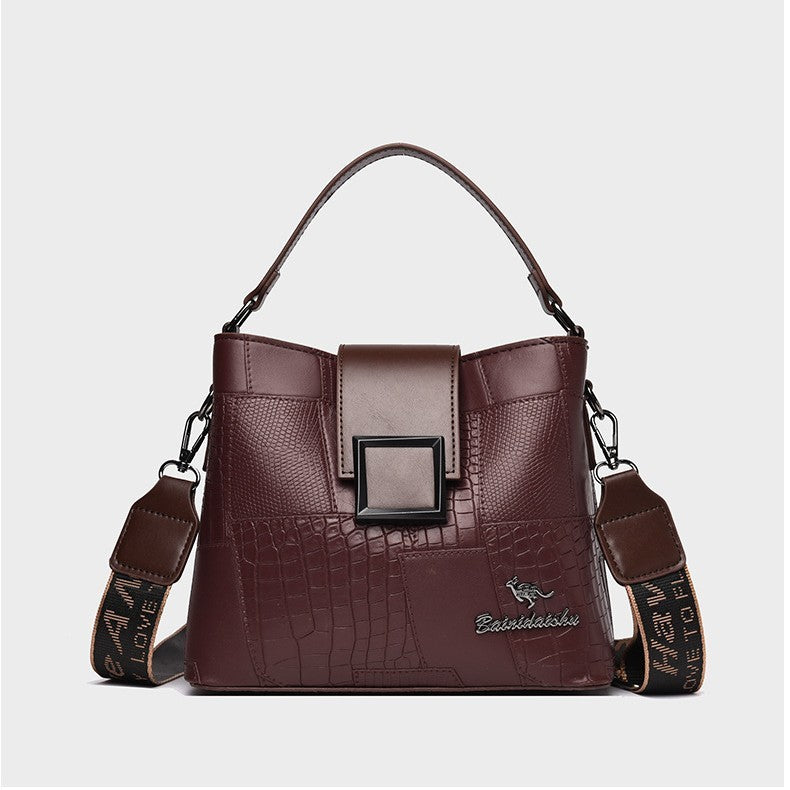 Élégant Sac à Main Personnalisé en PU 23x12x20 cm