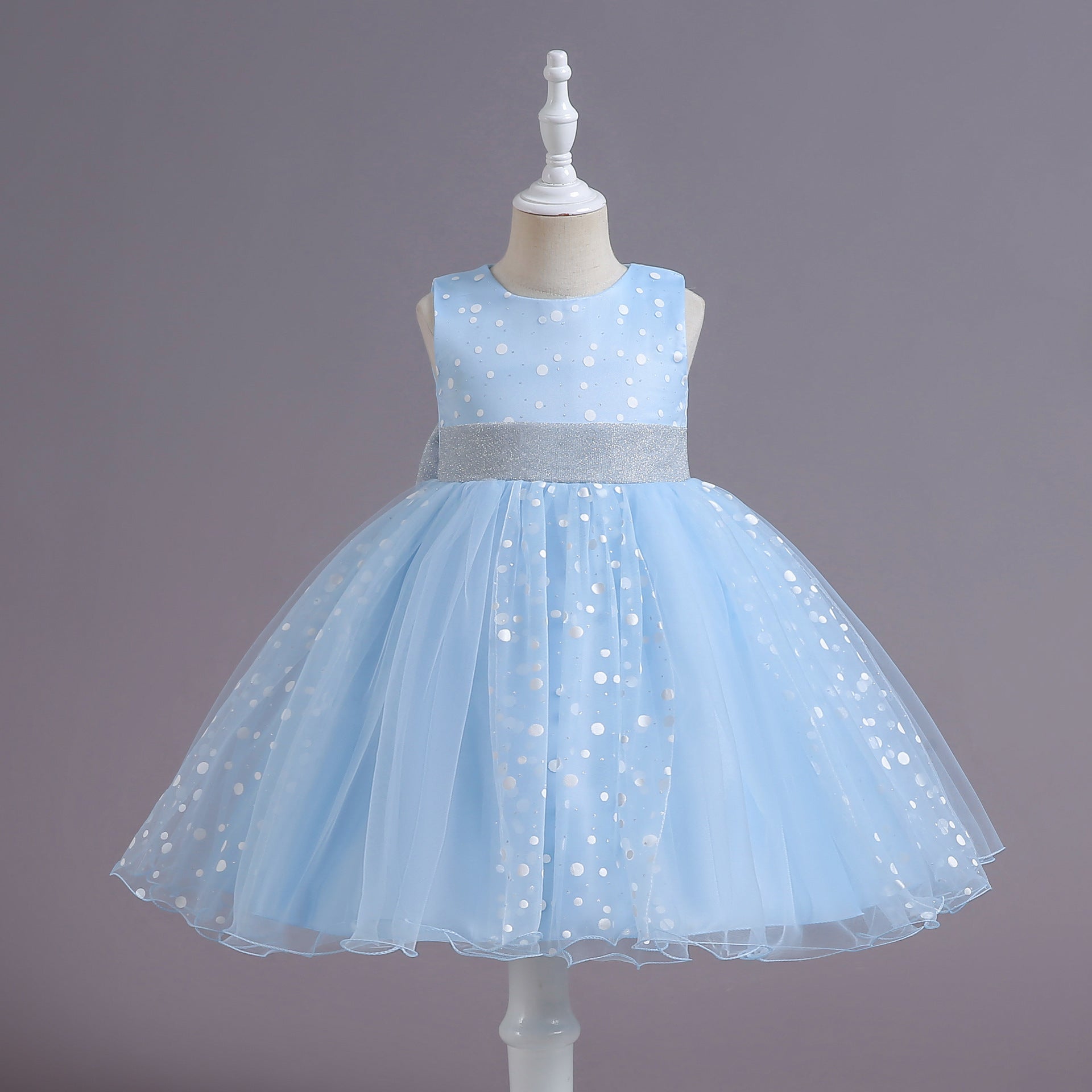 Personalized Girls' Short Princess Dress in Multiple Colors