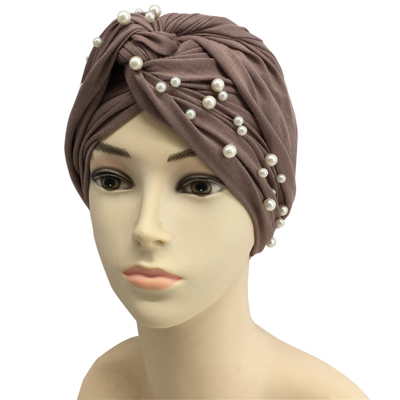 Cotton Jersey Muslim Turban Hat for Women