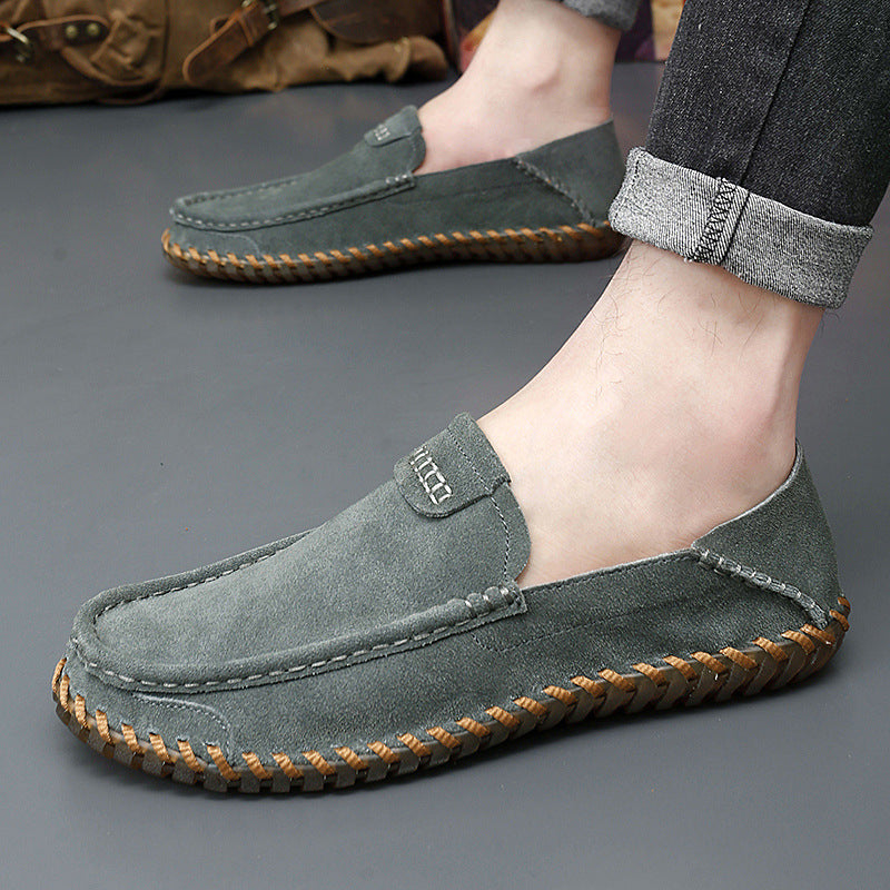Chaussures Richelieu en cuir décontractées pour homme